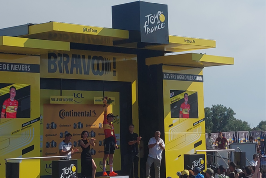 Tour de France : Soren Wærenskjold remporte la 11ᵉ étape, cap sur la 12ᵉ entre Magny-Cours et Chalon-sur-Saône